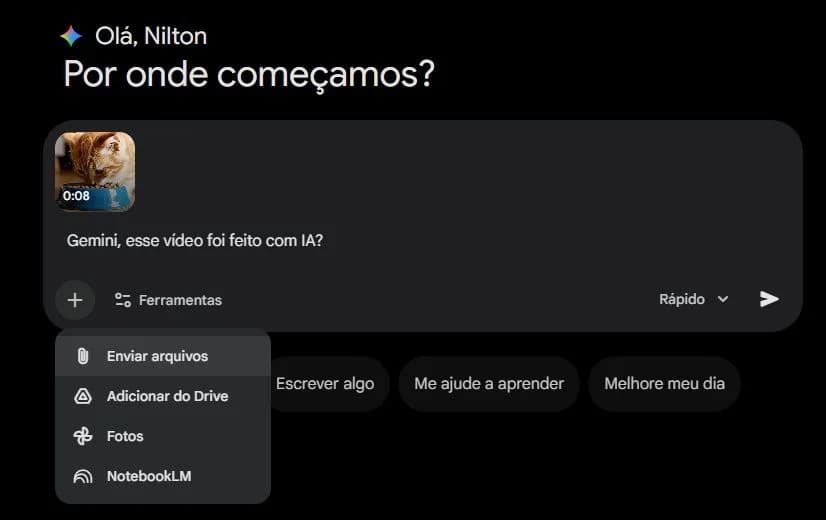 Google disponibiliza ferramenta que identifica vídeos criados por IA