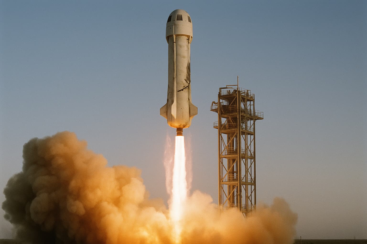 Blue Origin Lança Planos para Competir com Starlink Usando Satélites